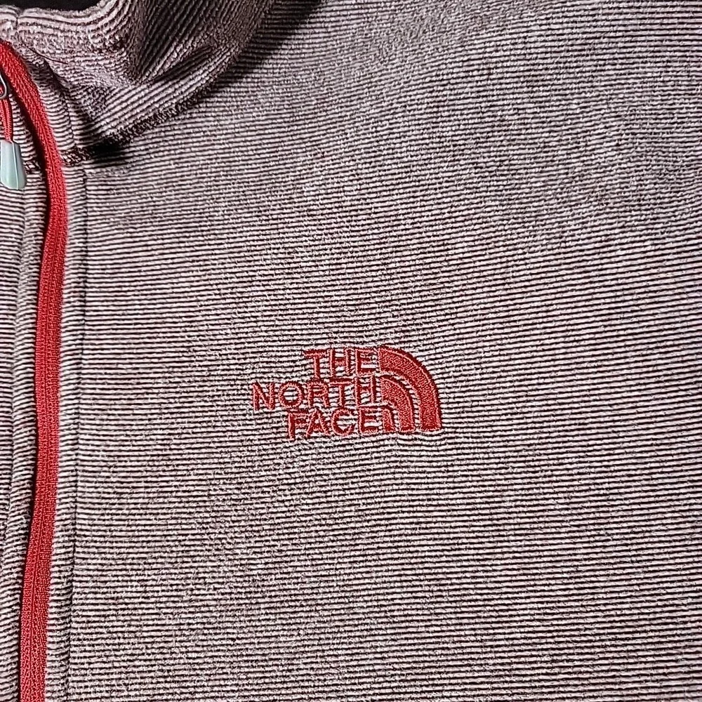 North Face 1/4‎ Zip Pullover Men Better Sweater - Red Large Size Hiking Camp